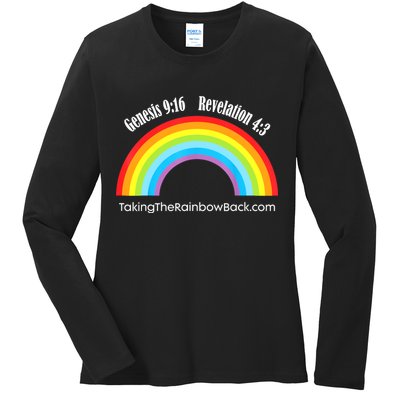 Revelation Taking The Rainbow Back Ladies Long Sleeve Shirt