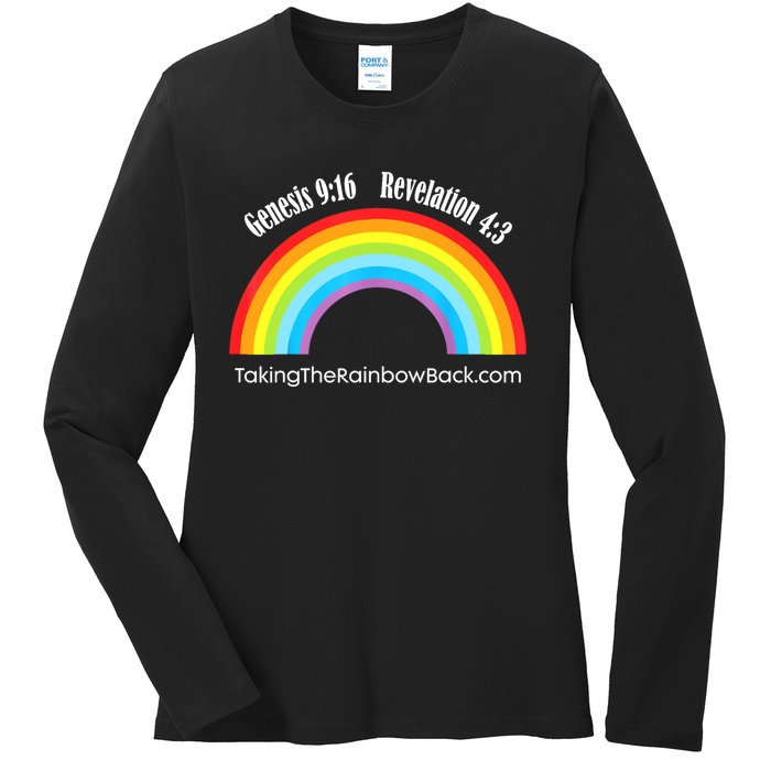 Revelation Taking The Rainbow Back Ladies Long Sleeve Shirt