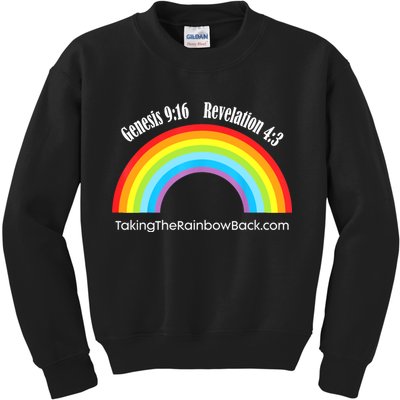 Revelation Taking The Rainbow Back Kids Sweatshirt