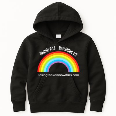 Revelation Taking The Rainbow Back Kids Hoodie