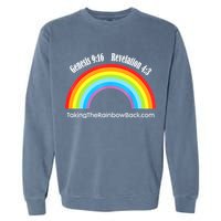 Revelation Taking The Rainbow Back Garment-Dyed Sweatshirt