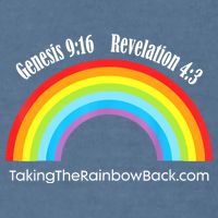 Revelation Taking The Rainbow Back Garment-Dyed Sweatshirt