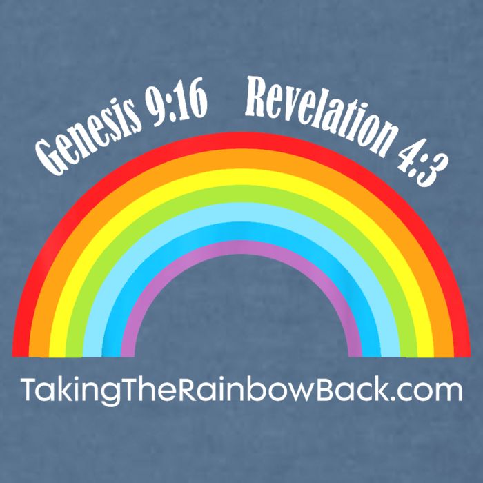 Revelation Taking The Rainbow Back Garment-Dyed Sweatshirt