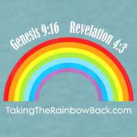 Revelation Taking The Rainbow Back Sueded Cloud Jersey T-Shirt
