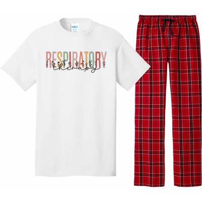 Respiratory Therapist Therapy Nicu Respiratory Retro Colors Pajama Set