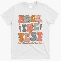 Rock The Test Dont Stress Just Do Your Best Teacher Retro T-Shirt