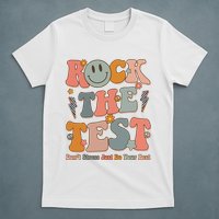 Rock The Test Dont Stress Just Do Your Best Teacher Retro T-Shirt
