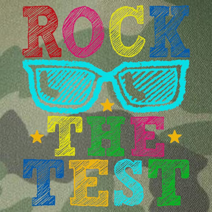 Rock The Test Testing Day Teacher Legacy Tie Dye Trucker Hat