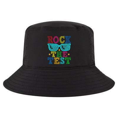 Rock The Test Testing Day Teacher Cool Comfort Performance Bucket Hat