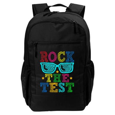 Rock The Test Testing Day Teacher Backpack