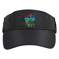 Rock The Test Testing Day Teacher Adult Drive Performance Visor