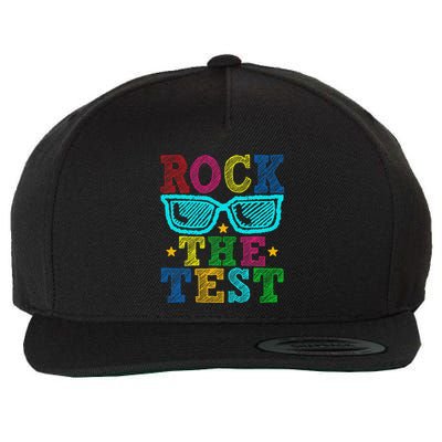Rock The Test Testing Day Teacher Wool Snapback Cap