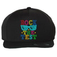 Rock The Test Testing Day Teacher Wool Snapback Cap