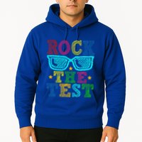 Rock The Test Testing Day Teacher Hoodie