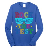 Rock The Test Testing Day Teacher Long Sleeve Shirt