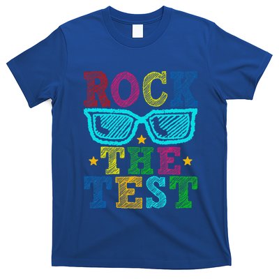 Rock The Test Testing Day Teacher T-Shirt