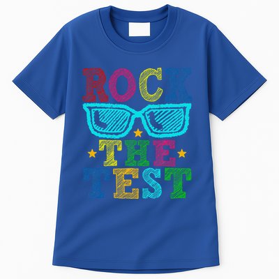 Rock The Test Testing Day Teacher Tall T-Shirt