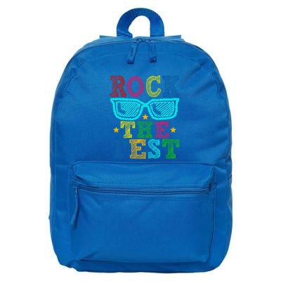 Rock The Test Testing Day Teacher 16 in Basic Backpack