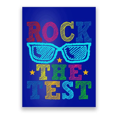 Rock The Test Testing Day Teacher Poster