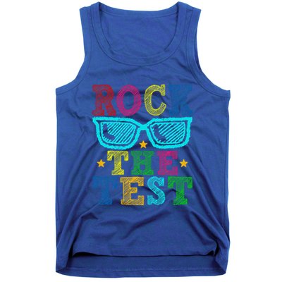 Rock The Test Testing Day Teacher Tank Top