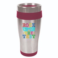 Rock The Test Testing Day Teacher 16oz Travel Tumbler
