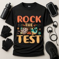 Rock The Test Dont Stress Testing Day Teachers Students Performance Shirt