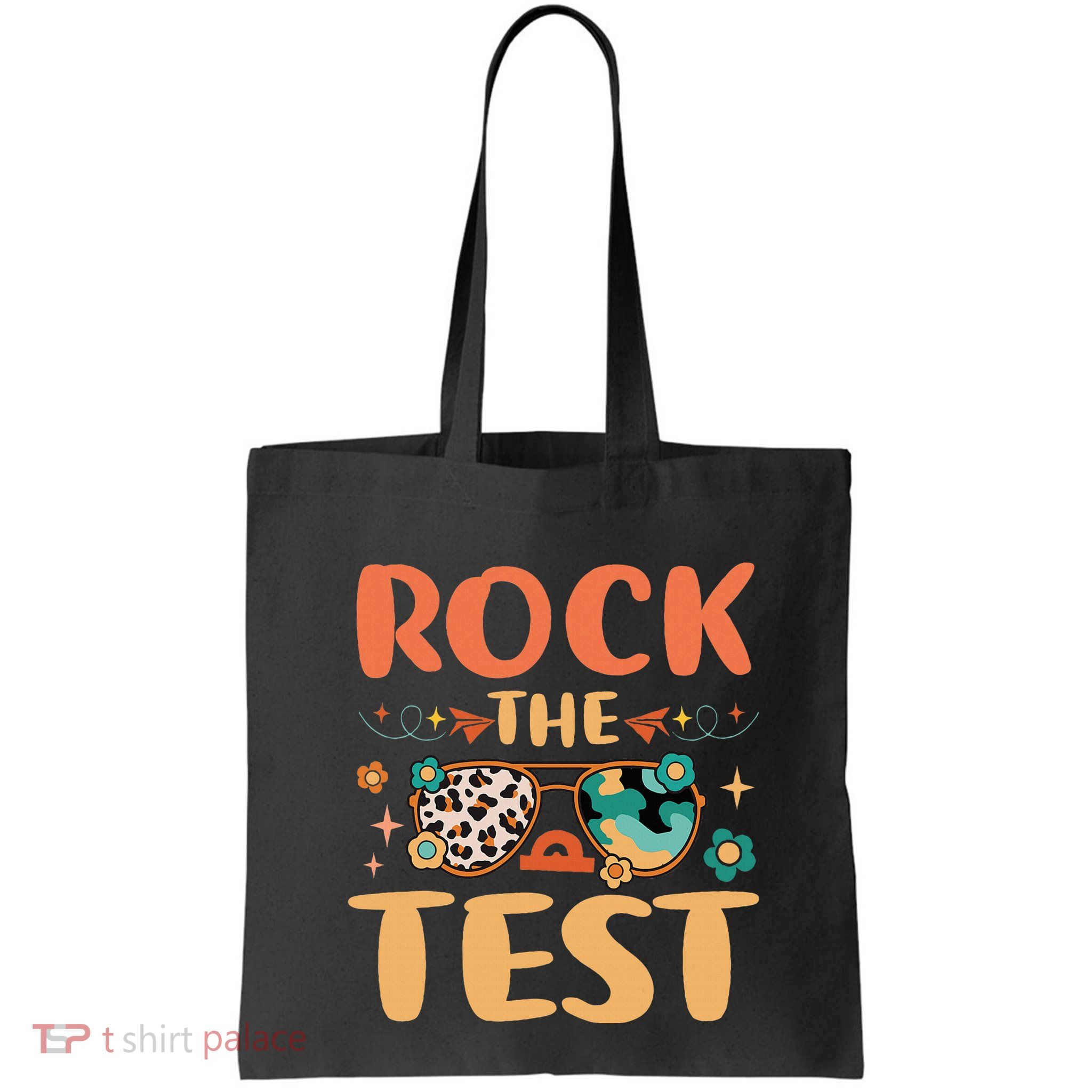 Rock The Test Dont Stress Testing Day Teachers Students Bag