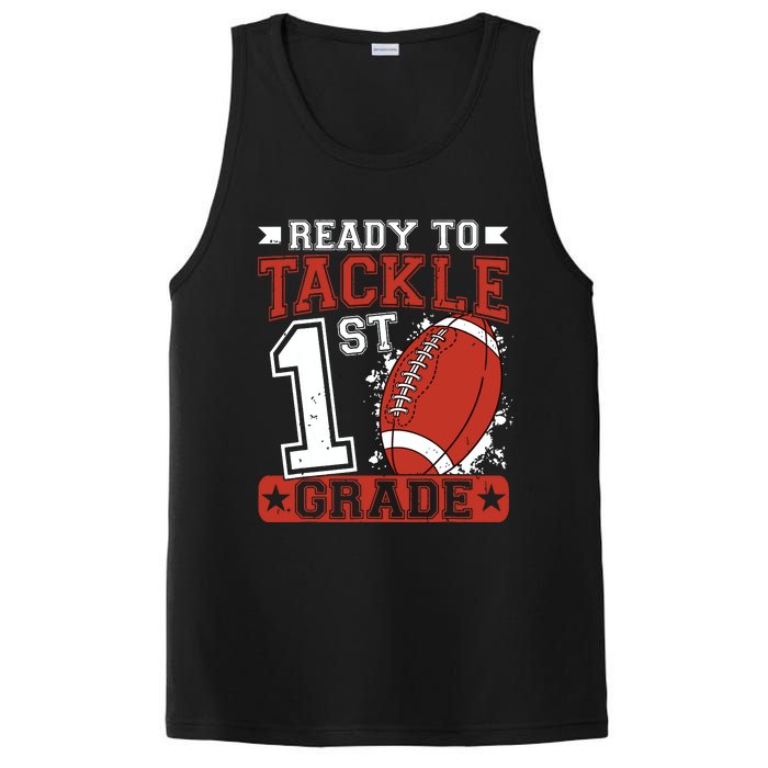 Ready To Tackle 1st Grade Football First Day PosiCharge Competitor Tank