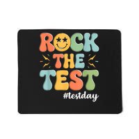 Rock The Test Testing Day Staar Motivational Teacher Testing Mousepad