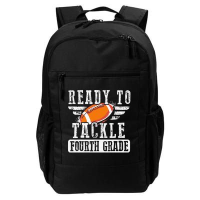Ready To Tackle Fourth Grade Football Ball Back To School Backpack