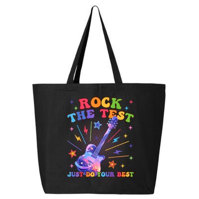 Rock The Test Testing Day Teacher Student Just Do Your Best 25L Jumbo Tote