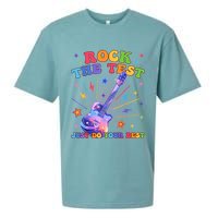 Rock The Test Testing Day Teacher Student Just Do Your Best Sueded Cloud Jersey T-Shirt