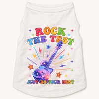 Rock The Test Testing Day Teacher Student Just Do Your Best Doggie Tank