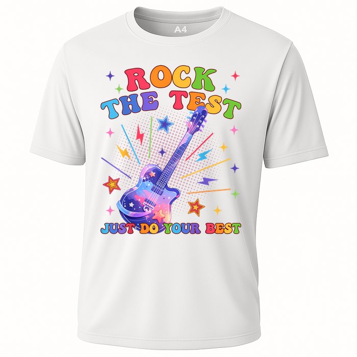 Rock The Test Testing Day Teacher Student Just Do Your Best Performance Shirt