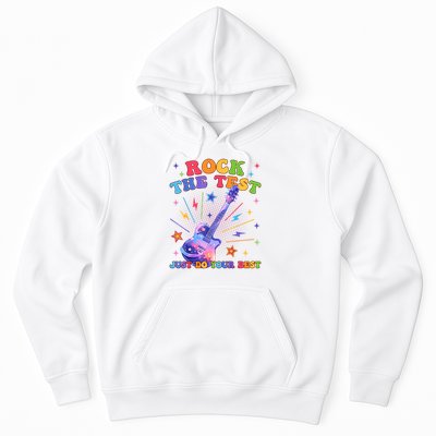 Rock The Test Testing Day Teacher Student Just Do Your Best Hoodie