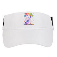 Rock The Test Testing Day Teacher Student Just Do Your Best Adult Drive Performance Visor