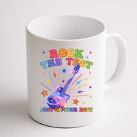 Rock The Test Testing Day Teacher Student Just Do Your Best Mug