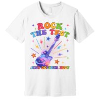 Rock The Test Testing Day Teacher Student Just Do Your Best Premium T-Shirt