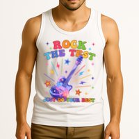 Rock The Test Testing Day Teacher Student Just Do Your Best Tank Top
