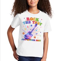 Rock The Test Testing Day Teacher Student Just Do Your Best Kids T-Shirt