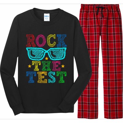 Rock The Test Testing Day Long Sleeve Pajama Set