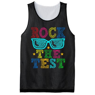 Rock The Test Testing Day Mesh Reversible Basketball Jersey Tank