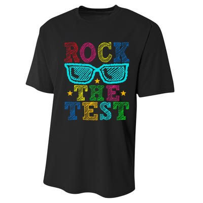 Rock The Test Testing Day Performance Sprint T-Shirt