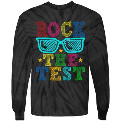 Rock The Test Testing Day Tie-Dye Long Sleeve Shirt