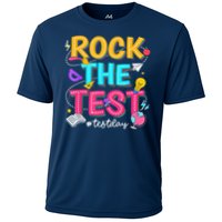 Rock The Test Testing Day Retro Motivational Teacher Student Performance Shirt