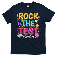 Rock The Test Testing Day Retro Motivational Teacher Student T-Shirt