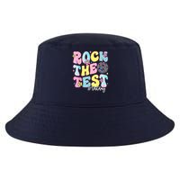 Rock The Test Testing Day Retro Motivational Teacher Student Cool Comfort Performance Bucket Hat