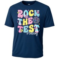 Rock The Test Testing Day Retro Motivational Teacher Student Performance Shirt