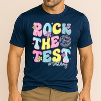 Rock The Test Testing Day Retro Motivational Teacher Student Performance Shirt