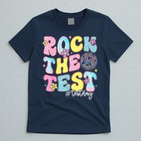 Rock The Test Testing Day Retro Motivational Teacher Student T-Shirt